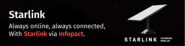 Starlink via Infopact - autoryzowany sprzedawca Starlink w Polsce