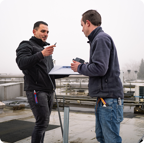 Installation durch Infopact